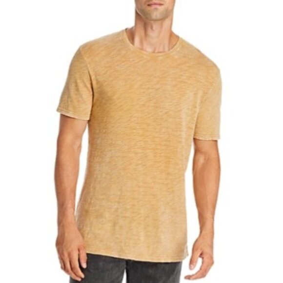 Atm Anthony Thomas Melillo Men's Classic Jersey Crew Neck Tee in Caramel Medium - Picture 1 of 7